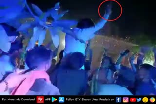 SSP kanpur  Kanpur latest news  etv bharat up news  बदमाशों ने किया तमंचे पे डिस्‍को  तमंचे पे डिस्‍को  Tamche Pe Disco  Miscreants did Tamche Pe Disco  kanpur latest news  kanpur crime news