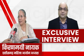 ETV bharat exclusive conversation with KiranMayee Nayak