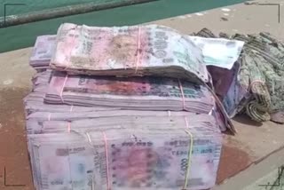 Bundles of Two Thousand Currency in Anasagar Lake, Anasagar Lake Ajmer