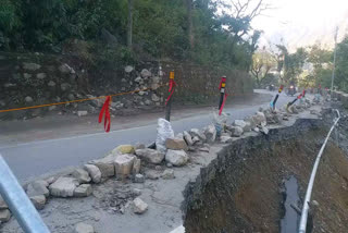 Vikasnagar Yamunotri road damaged