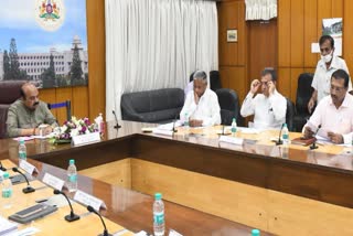 CM Basavaraj bommai meeting with housing department