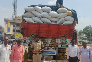 Rs 6 lakh worth Rations smuggling: siezed by police