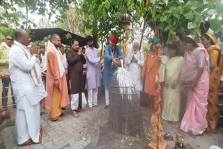 Health Minister TS Singhdev at Bhima Koteshwar temple