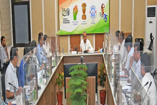 CM Gehlot review meeting of Higher Education Department