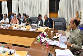 Progress Review Meeting of the Revenue Dept