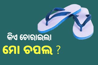 180 ଟଙ୍କିଆ ଚପଲ ଚୋରେଇ ନେଲା ଚୋର, ଥାନାରେ ପହଞ୍ଚିଲେ ମାଲିକ