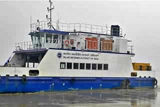 Roplex ferry service stopped in Majuli