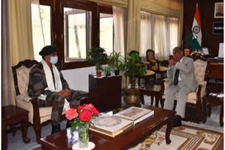 lft general dinesh singh rana met arunachal governor and cm