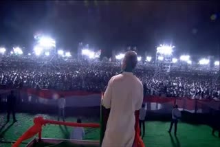 Rahul Gandhi in Warangal