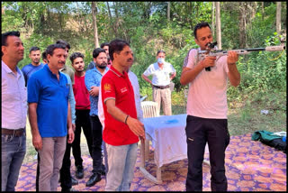 Shooting Competition in Police Line Jhalera