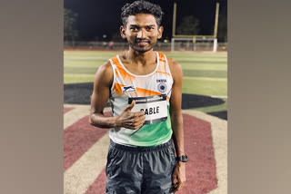 Avinash Sable national record, Avinash Sable breaks 5000m national record, Avinash Sable news, Sound Running Track Meet, Indian Atheletics