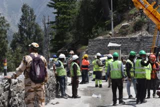 Himachal Kinnaur Tidong Hydropower Trolley fell into a gorge hundreds of meters deep