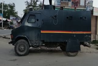 An encounter has started in the Cheyan, Devsar area of Kulgam
