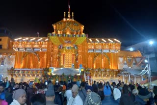 Badrinath temple opening