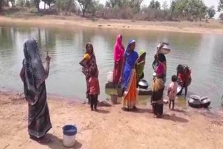 water problem in gram panchayat Karhiakhand Baikunthpur