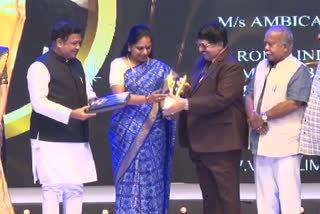 mlc kavitha participated in Vaishya Lime Light Awards Ceremony