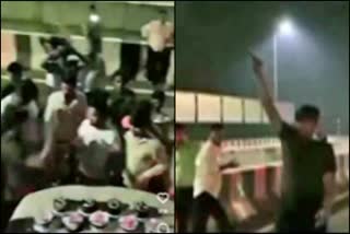 birthday-celebration-by-jamming-road-in-patna-firing-video-viral