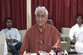 Press conference of TS Singhdeo