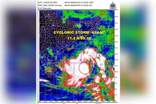 cyclonic storm Asani