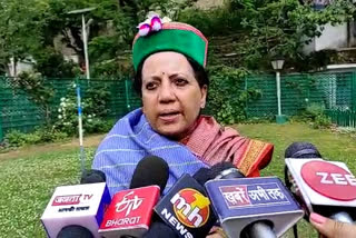 Congress state president Pratibha Singh