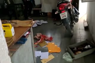 feeder operator beat by unidentified people in Shivpuri