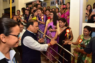 CM Himanta Biswa Sarma at golden jubilee celebrations of Lalit Chandra Bharali College