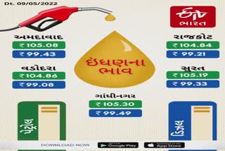 Petrol Diesel Price in Gujarat : રાજ્યમાં પેટ્રોલ-ડિઝલના ભાવને લઈને લોકો કાળો કકળાટ