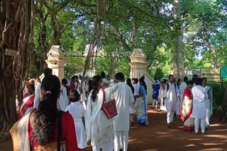 Visva Bharati Celebrate Rabindra Jayanti