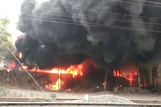 Massive fire in workshop of Kusmunda coal mine