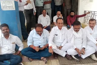 Congress protest in Chhindwara