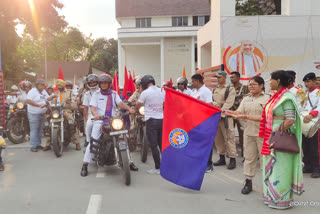 Bike rally at Kokrajhar police initiative