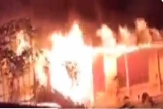 Rajapaksa ancestral home set on fire