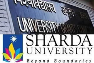 The University Grants Commission (UGC) sought a report from the Sharda University on Monday about an "objectionable" question asked by it in an exam on similarities between Hindutva and fascism