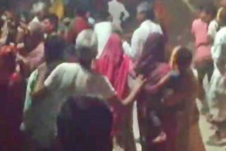 Lathi bhata jung between two groups in Bhilwara