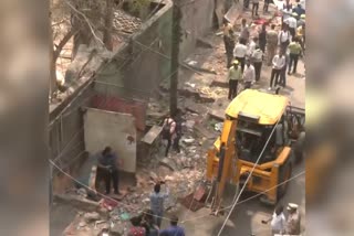 New Friends Colony anti encroachment drive