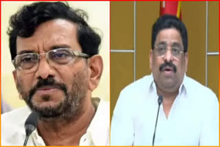 TDP leaders on Narayana arrest