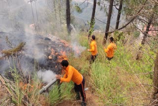 Rudraprayag forest fire
