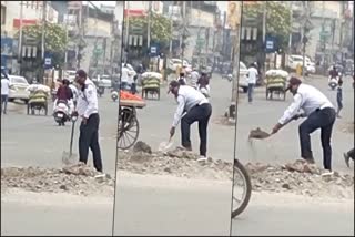 Traffic police Vijay Prasad Raturi video viral
