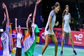 Uber Cup Badminton  उबर कप बैडमिंटन  Sports News  खेल समाचार  Indian women's team beats USA  Indian women's reach quarterfinals  भारतीय महिला टीम  बैडमिंटन  badminton
