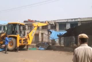 bulldozer run in palwal