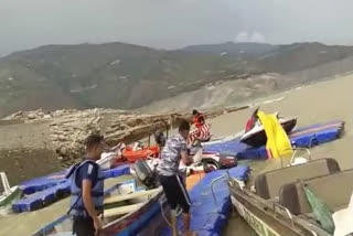 Tehri Dam lake boat incident