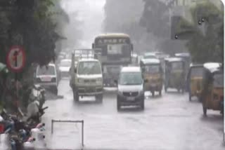 Rain Lashes Parts Of Andhra's Kakinada