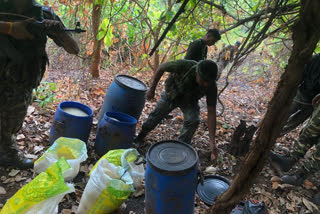 Giridih Police reached Naxalites