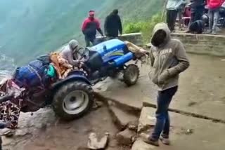 Video of tractor