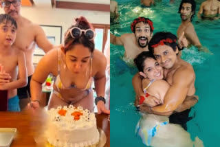 aamir khan ira khan  ira khan bikini dress  ira khan birthday party  ira khan bikini  ആമിര്‍ ഖാന്‍റെ മകള്‍  ഇറ ഖാന്‍ പിറന്നാള്‍ പാര്‍ട്ടി  ഇറ ഖാന്‍ ബിക്കിനി ഡ്രസ്