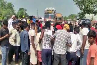 one died in road accident in Begusarai