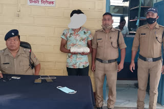 bageshwar police arrested an accused with charas