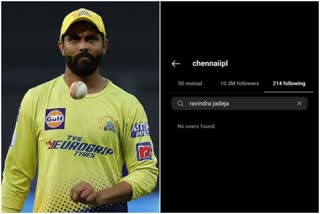 CSK unfollows Jadeja