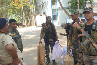Naxal affected polling stations