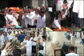 Funeral of Pandit Sukhram